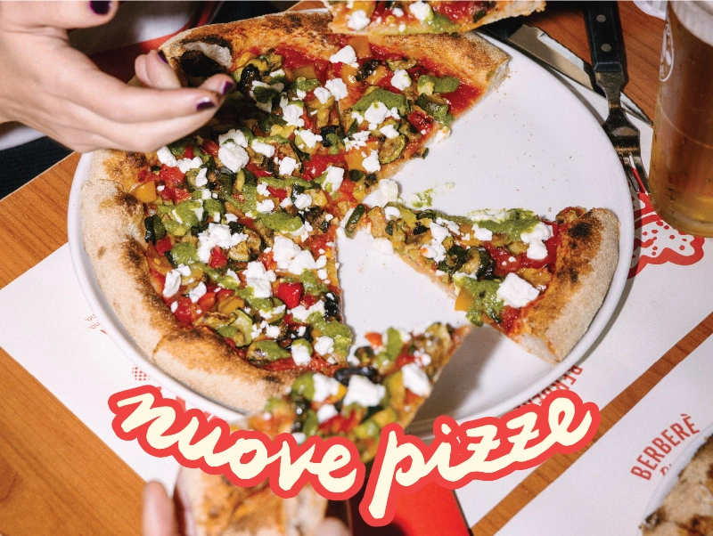 Pizza ortolana Berberè